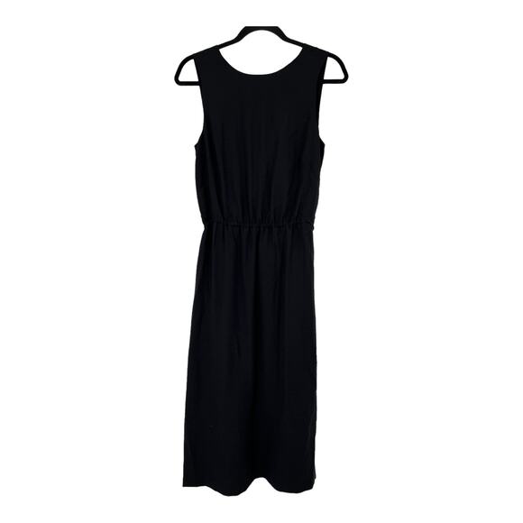 Vince Dress sleeveless crossback black size Small S - Picture 1 of 7